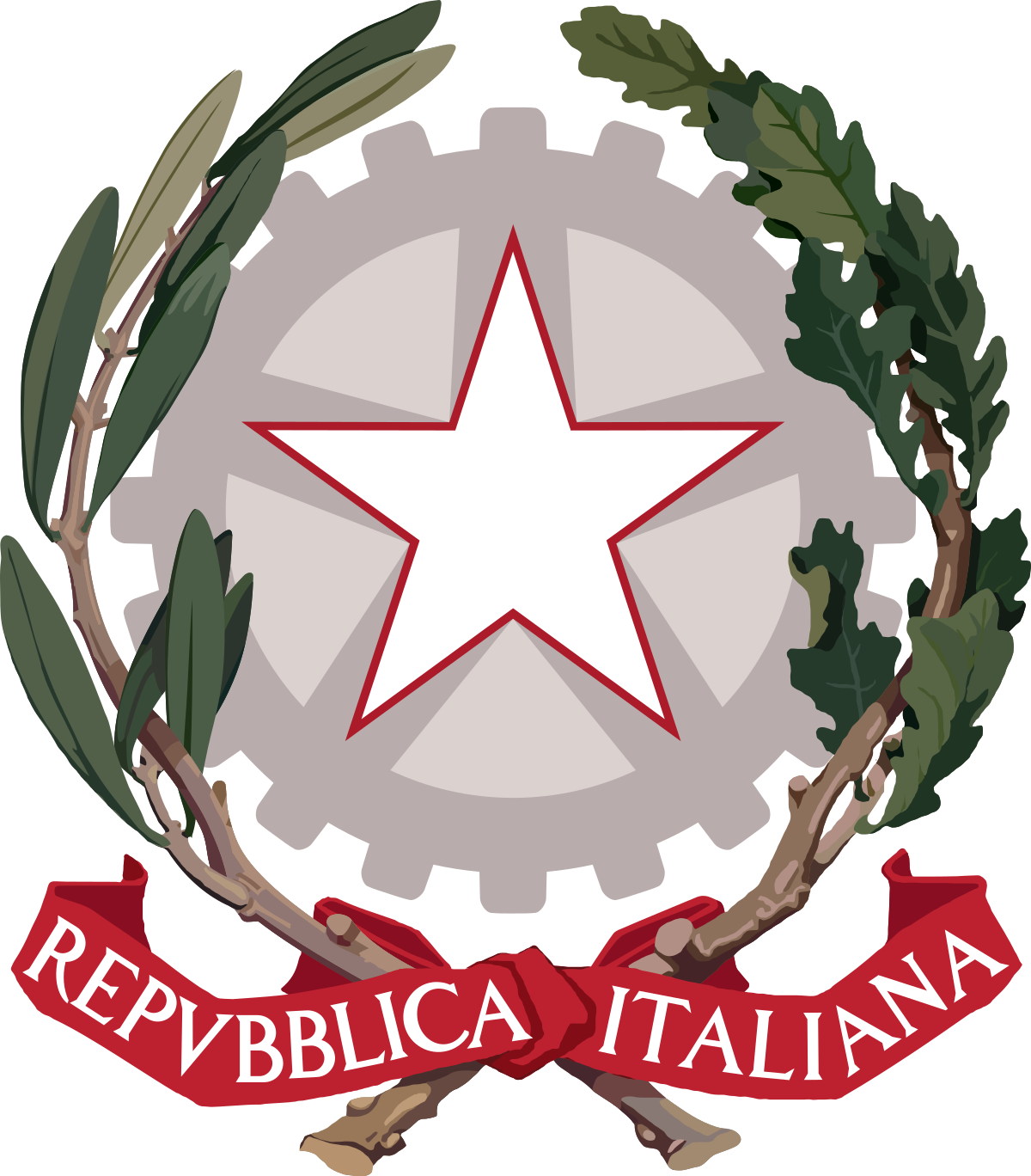Stemma della repubblica italiana